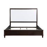 Niles White/Cherry King Panel Bed from Homelegance - Luna Furniture