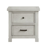 Providence Light Gray 5-Piece Bedroom Set (Queen Bed, Nightstand, Dresser, Mirror, Chest) from Homelegance - Luna Furniture