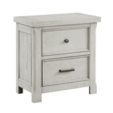 Providence Light Gray 5-Piece Bedroom Set (Queen Bed, Nightstand, Dresser, Mirror, Chest) from Homelegance - Luna Furniture
