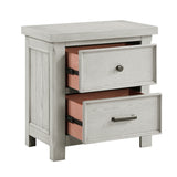 Providence Light Gray 5-Piece Bedroom Set (Queen Bed, Nightstand, Dresser, Mirror, Chest) from Homelegance - Luna Furniture