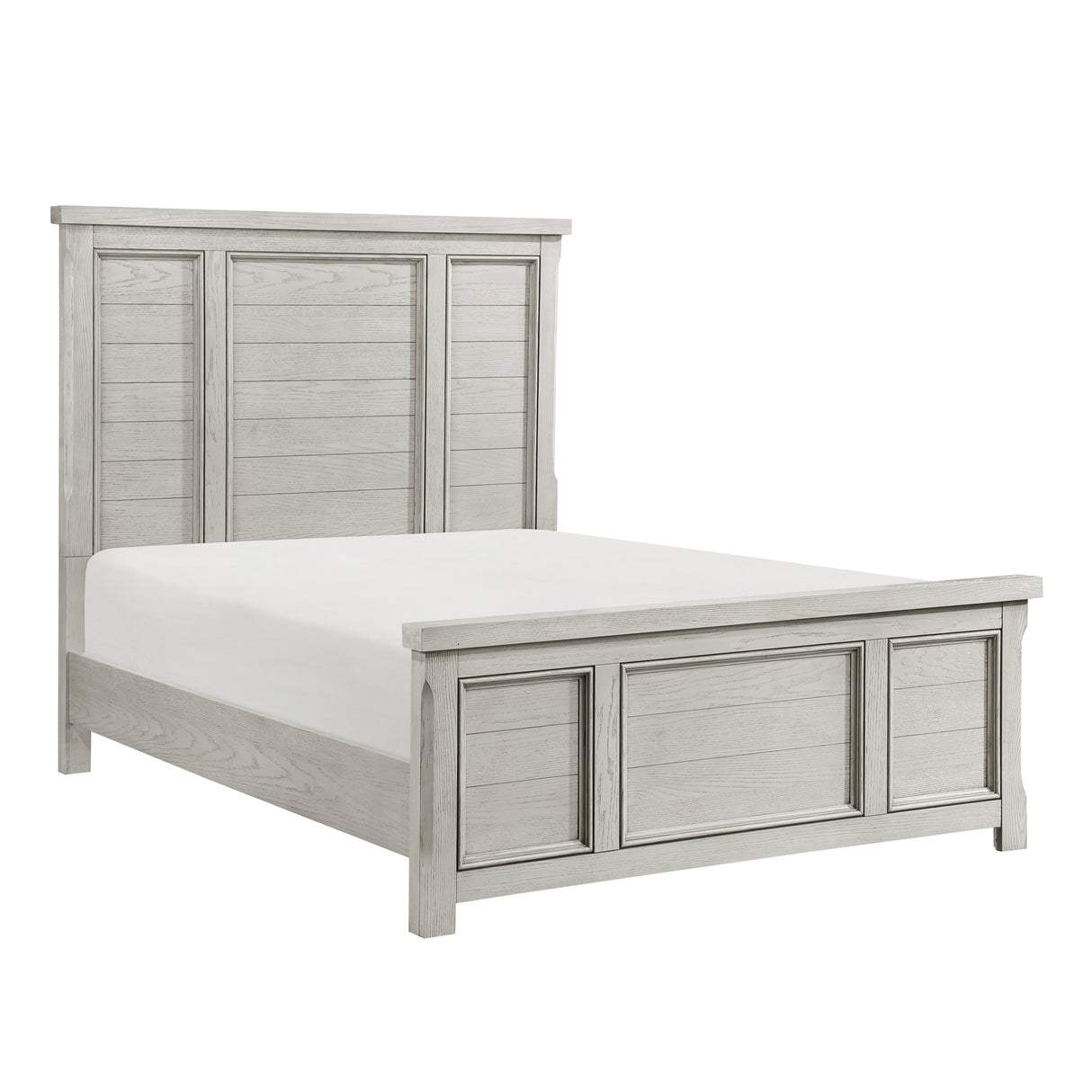 Providence Light Gray Eastern King Bed from Homelegance - Luna Furniture