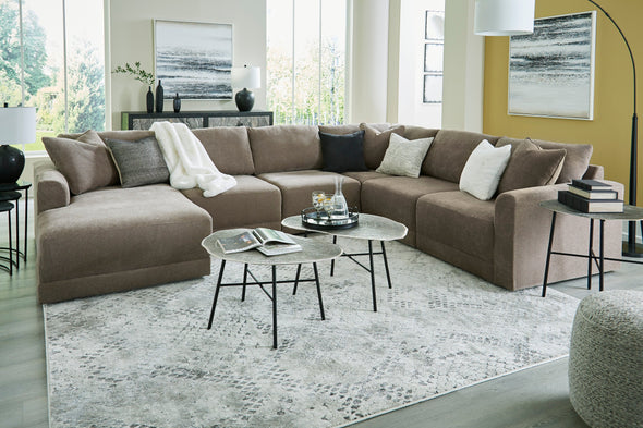Raeanna Storm 6-Piece LAF Sectional