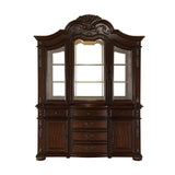 Adelina Cherry Buffet & Hutch from Homelegance - Luna Furniture