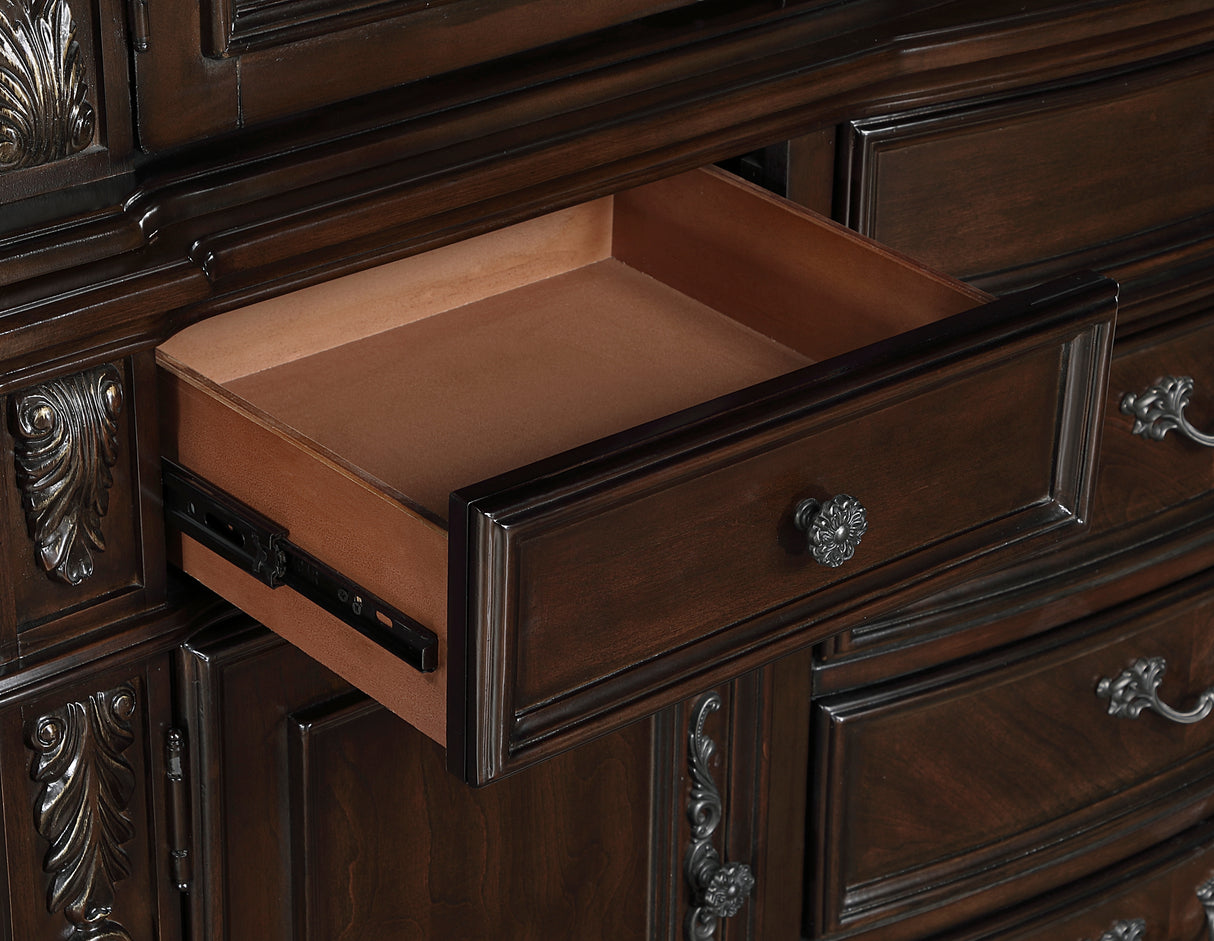 Adelina Cherry Mirror (Mirror Only) from Homelegance - Luna Furniture