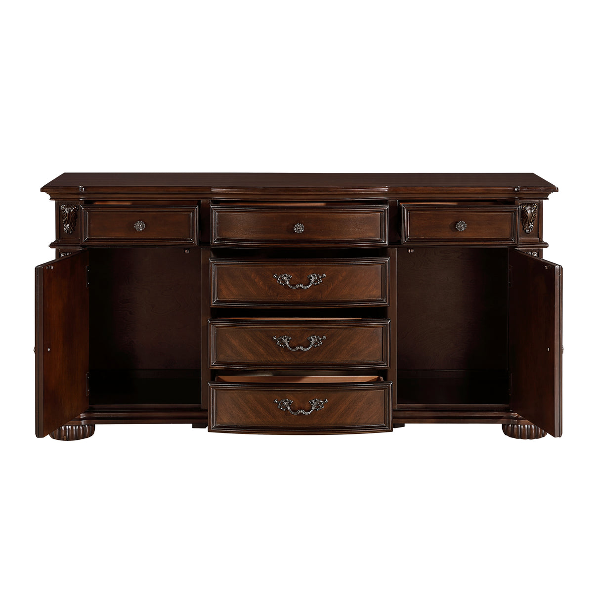 Adelina Cherry Mirror (Mirror Only) from Homelegance - Luna Furniture