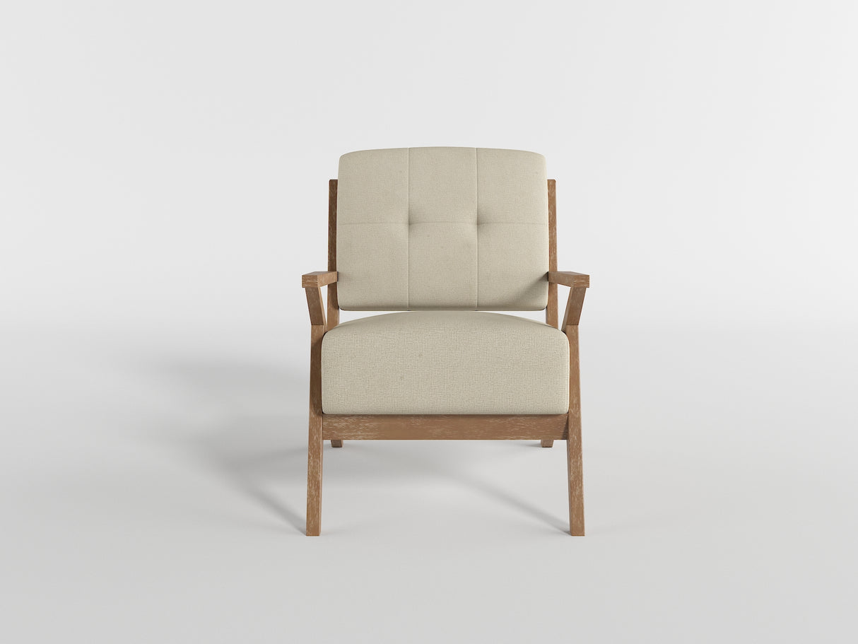 Ollen Gray Accent Chair from Homelegance - Luna Furniture