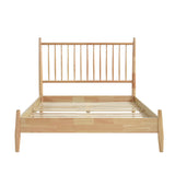 Brickell Natural Full Platform Bed from Homelegance - Luna Furniture