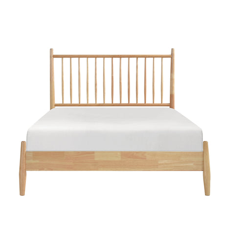 Brickell Natural Full Platform Bed from Homelegance - Luna Furniture