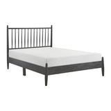 Brickell Gray Full Platform Bed from Homelegance - Luna Furniture