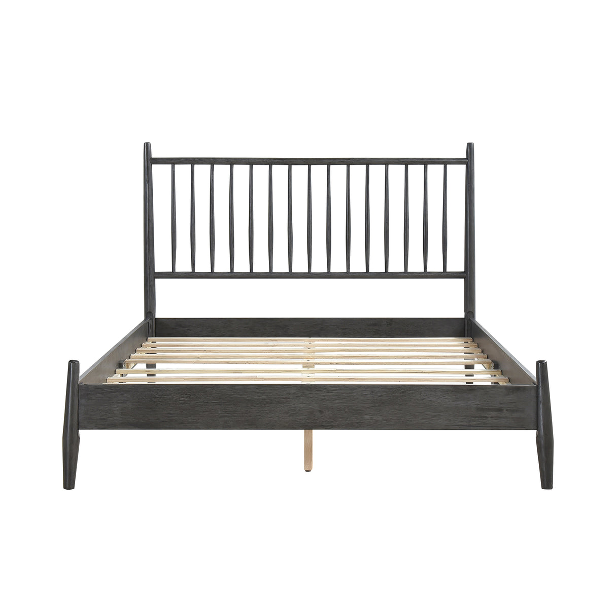 Brickell Gray Twin Platform Bed from Homelegance - Luna Furniture