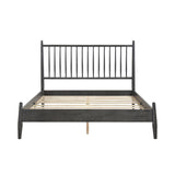 Brickell Gray Twin Platform Bed from Homelegance - Luna Furniture
