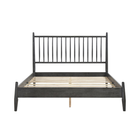 Brickell Gray Twin Platform Bed from Homelegance - Luna Furniture