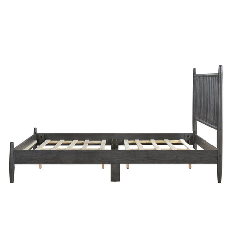 Brickell Gray Twin Platform Bed from Homelegance - Luna Furniture