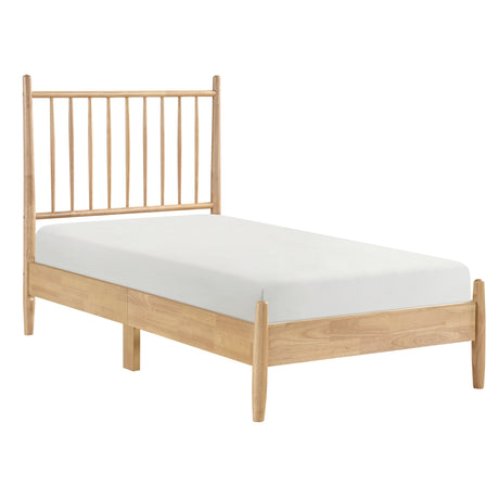 Brickell Natural Twin Platform Bed from Homelegance - Luna Furniture