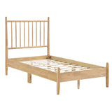 Brickell Natural Twin Platform Bed from Homelegance - Luna Furniture