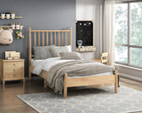 Brickell Natural Twin Platform Bed from Homelegance - Luna Furniture