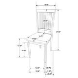 Gomez Cappuccino 5-Piece Dining Set from Coaster - Luna Furniture