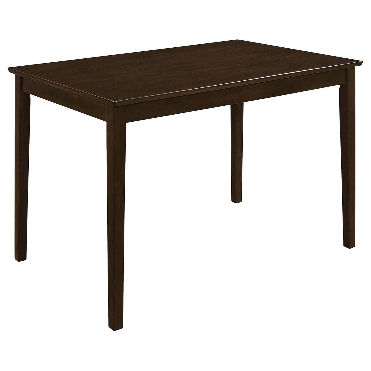 Guillen Cappuccino and Dark Brown 5-Piece Dining Set with Bench from Coaster - Luna Furniture