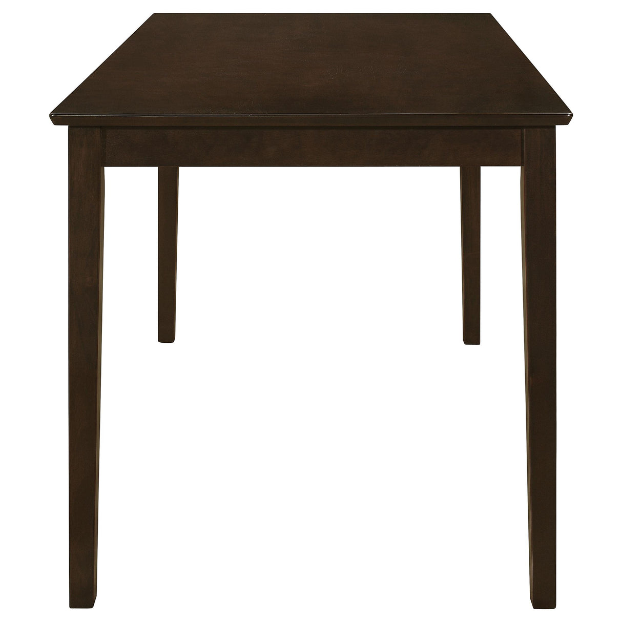 Guillen Cappuccino and Dark Brown 5-Piece Dining Set with Bench from Coaster - Luna Furniture
