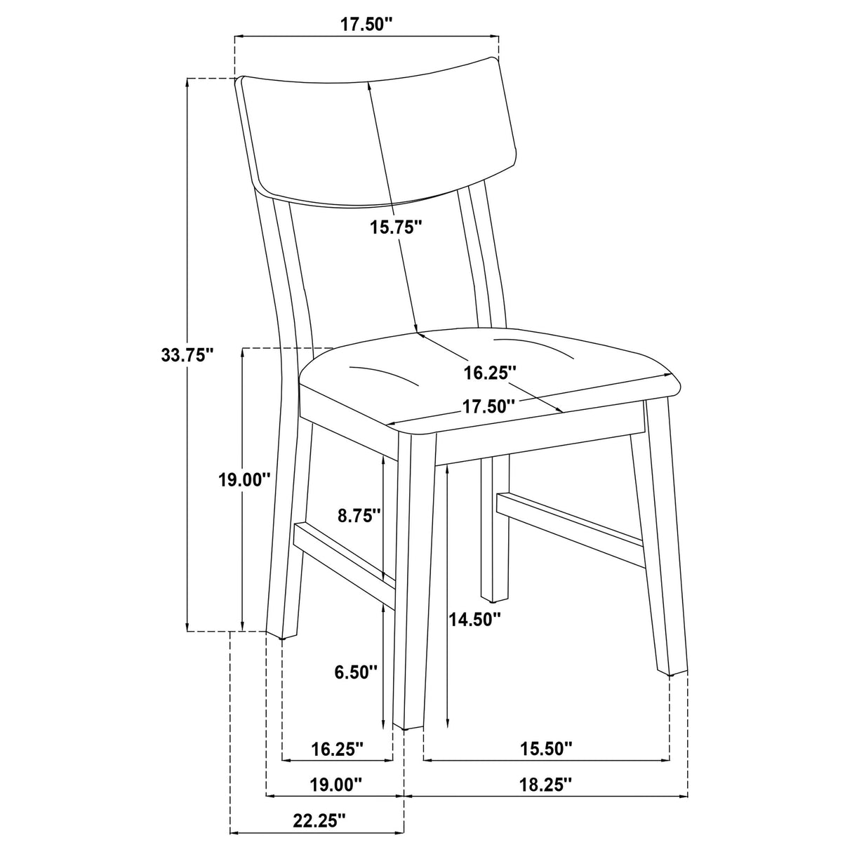 Catley Dark Coffee 5-Piece Round Drop Leaf Dining Set from Coaster - Luna Furniture