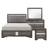 Brickell Natural Twin Platform Bed