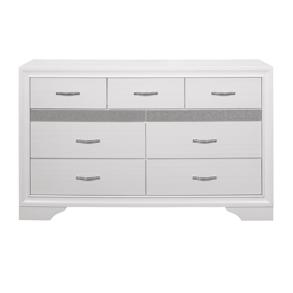 Luster White Nightstand from Homelegance - Luna Furniture