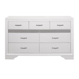 Luster White Nightstand from Homelegance - Luna Furniture
