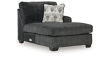 Hollyview Shadow Right-Arm Facing Corner Chaise from Ashley - Luna Furniture