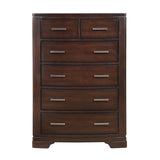 Hudson Cherry Dresser from Homelegance - Luna Furniture