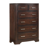 Hudson Cherry Dresser from Homelegance - Luna Furniture