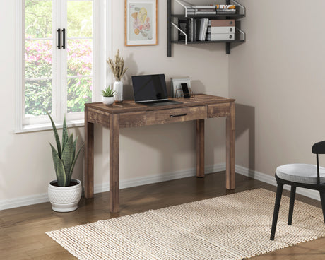 Corbin Brown Writing Desk from Homelegance - Luna Furniture