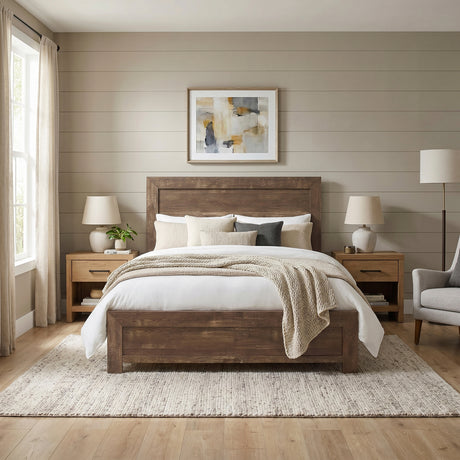 Corbin Gray 5-Piece Youth Bedroom Set (Twin Bed, Nightstand, Dresser, Mirror, Chest) from Homelegance - Luna Furniture
