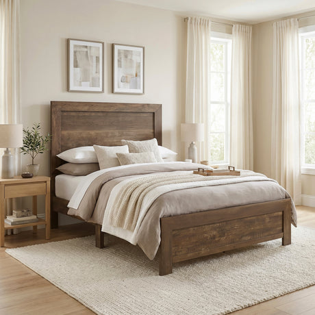 Corbin Gray 5-Piece Youth Bedroom Set (Twin Bed, Nightstand, Dresser, Mirror, Chest) from Homelegance - Luna Furniture