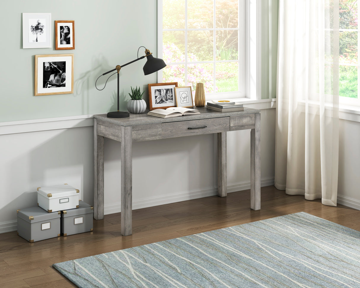 Corbin Gray 4-Piece Bedroom Set (Queen Bed, Nightstand, Dresser, Mirror) from Homelegance - Luna Furniture