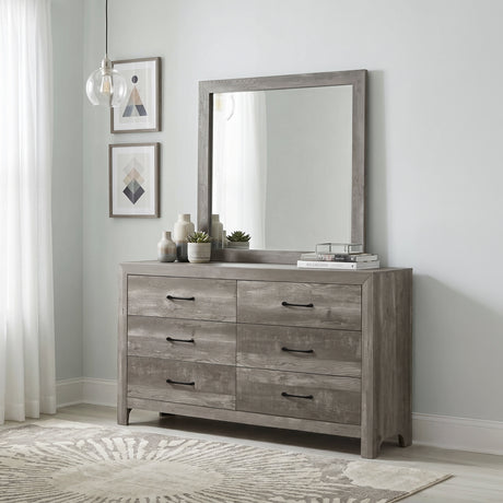 Corbin Gray Dresser from Homelegance - Luna Furniture