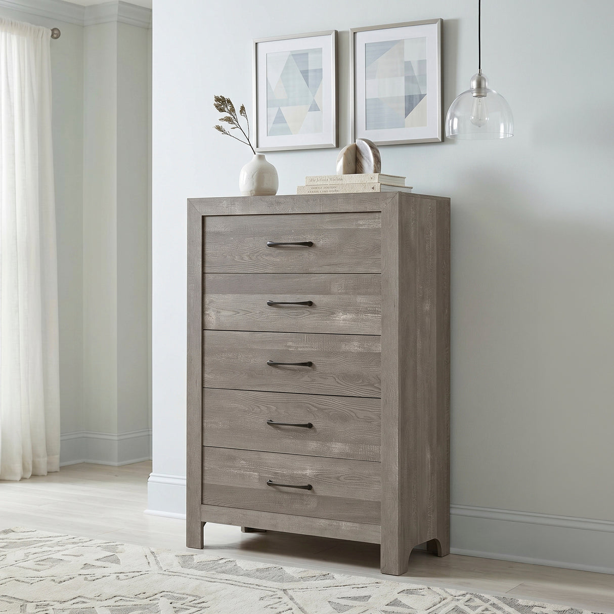 Corbin Gray Chest from Homelegance - Luna Furniture