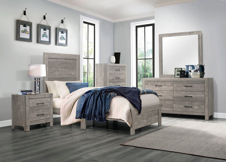 Corbin Gray Nightstand from Homelegance - Luna Furniture