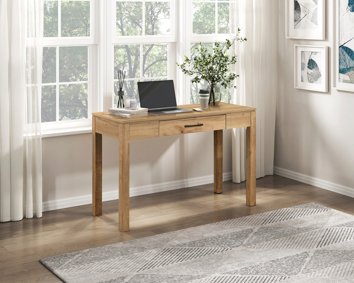 Corbin Natural Queen Panel Bed from Homelegance - Luna Furniture