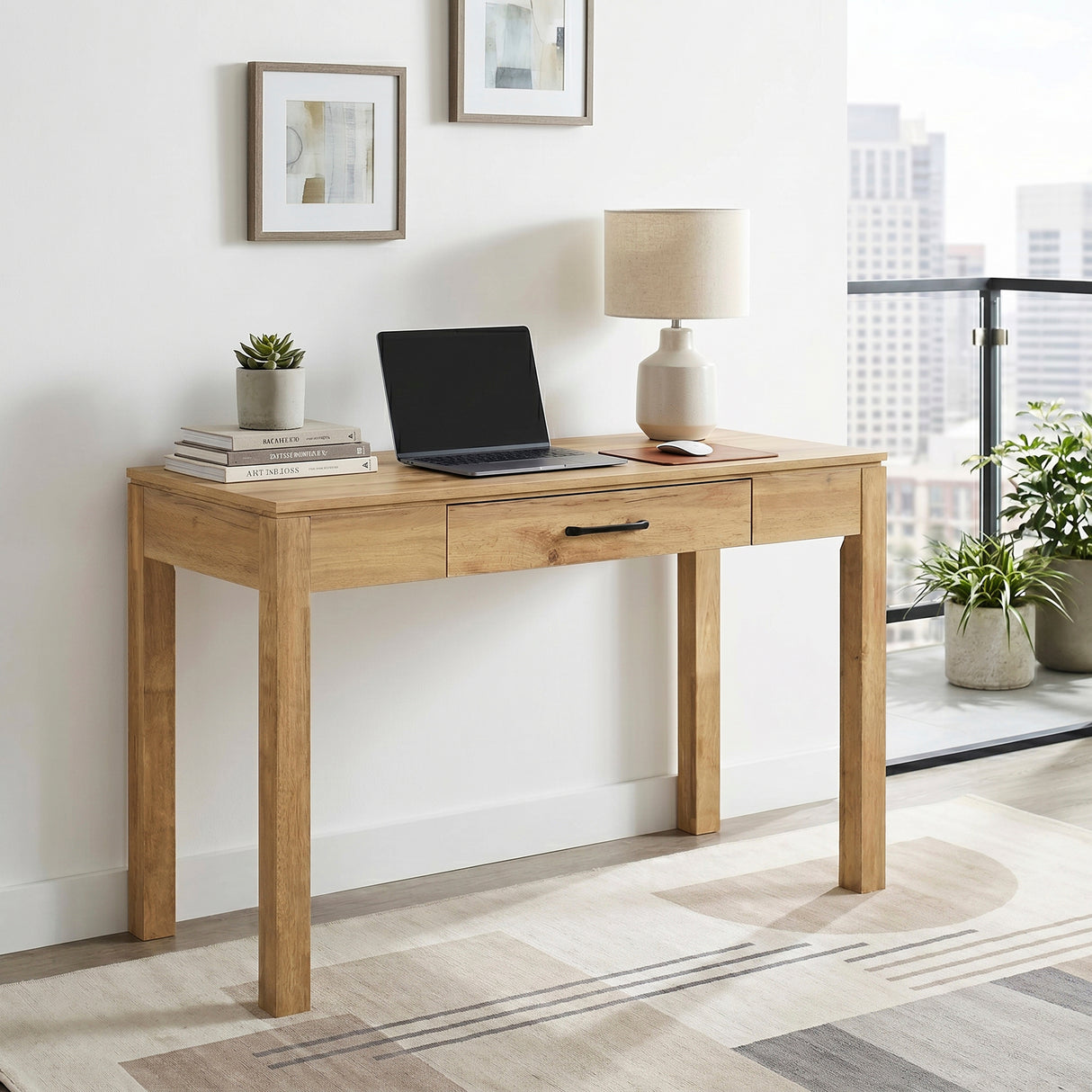 Corbin Natural Writing Desk from Homelegance - Luna Furniture