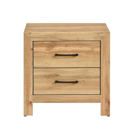 Corbin Natural Crossbuck 4pc Set (TB+NS+DR+MR) from Homelegance - Luna Furniture