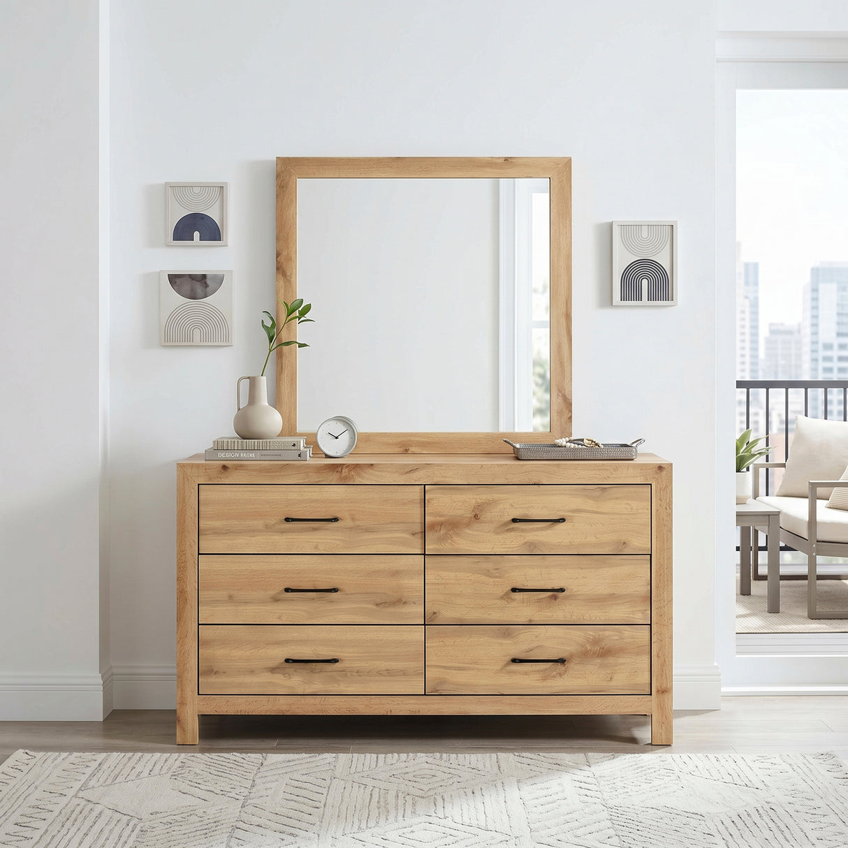 Corbin Natural Dresser from Homelegance - Luna Furniture