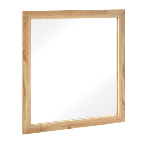Corbin Natural Crossbuck 4pc Set (QB+NS+DR+MR) from Homelegance - Luna Furniture