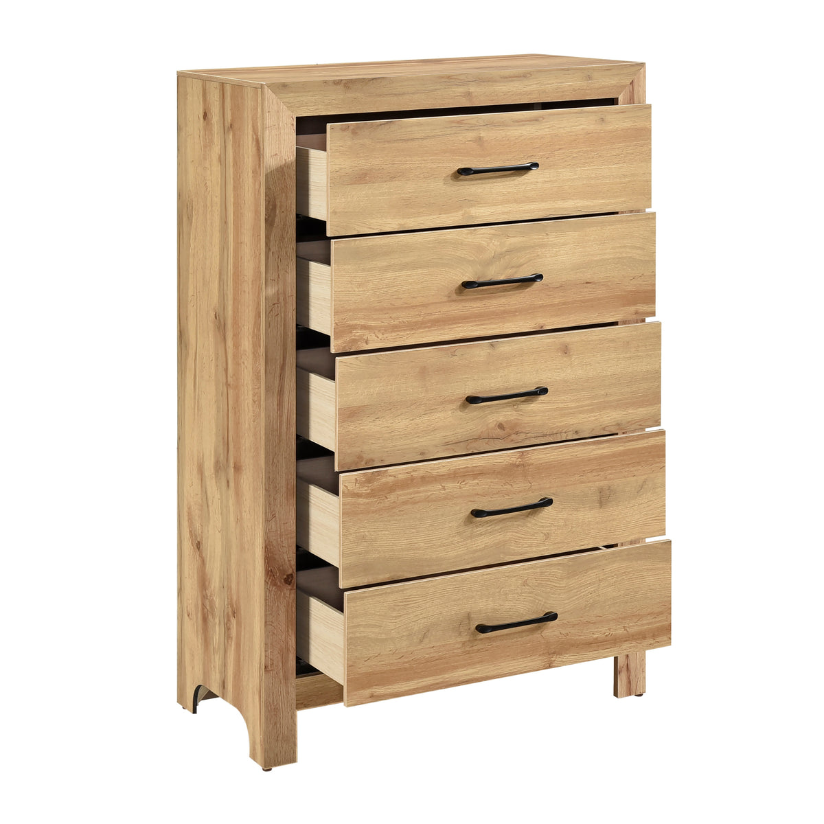 Corbin Natural 4pc Set (TB+NS+DR+MR) from Homelegance - Luna Furniture