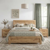 Corbin Natural Full Panel Bed from Homelegance - Luna Furniture