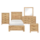 Corbin Natural 4pc Set (TB+NS+DR+MR) from Homelegance - Luna Furniture