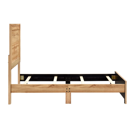 Corbin Natural King Panel Bed from Homelegance - Luna Furniture