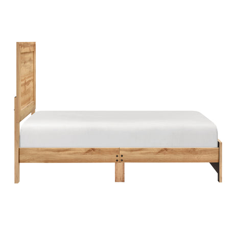 Corbin Natural King Panel Bed from Homelegance - Luna Furniture