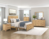 Corbin Natural Crossbuck 5pc Set (QB+NS+DR+MR+CH) from Homelegance - Luna Furniture