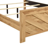 Corbin Natural Crossbuck California King Bed from Homelegance - Luna Furniture