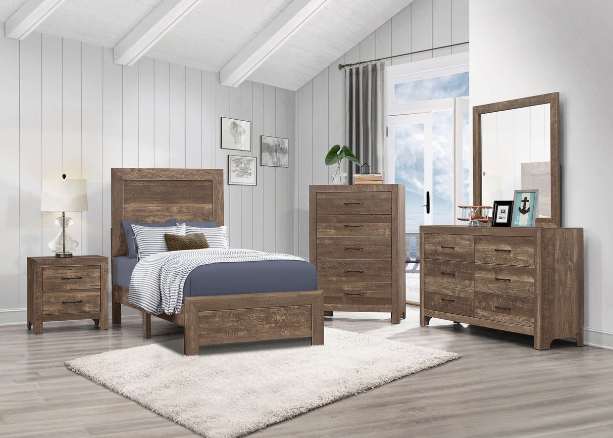 Corbin Brown Chest from Homelegance - Luna Furniture